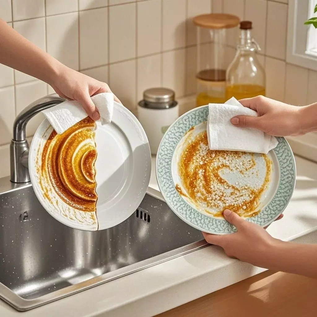 Pulire le salviettine bagnate per la cucina